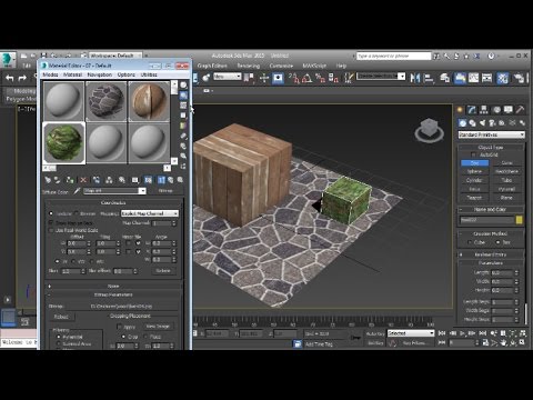 Video: How To Add Texture To 3d Max