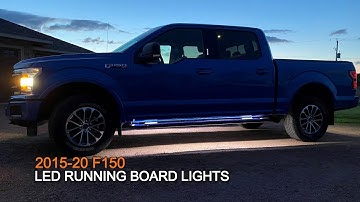 2015-2020 F150 LED Running Board Light Install | Step By Step Instructions