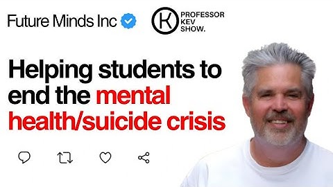 How Future Minds Is Tackling the Youth Mental Health Crisis | Professor Kev Show
