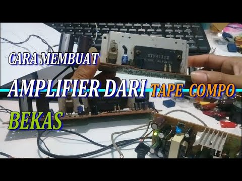 Video: Cara Membuat Amplifier Dari Tape Recorder