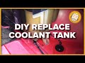 How to REPLACE COOLANT TANK in a Porsche Boxster 986 (Project 33)