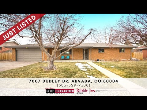 7007 Dudley Drive, Arvada, CO home video tour