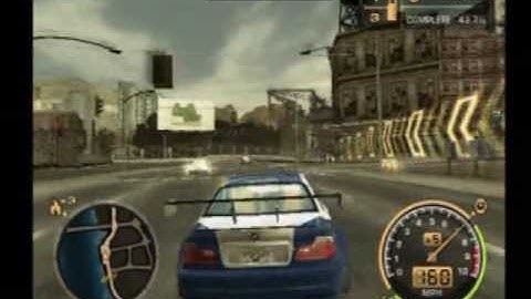 Need For Speed Most Wanted Demo (PS2) - 1st Stage