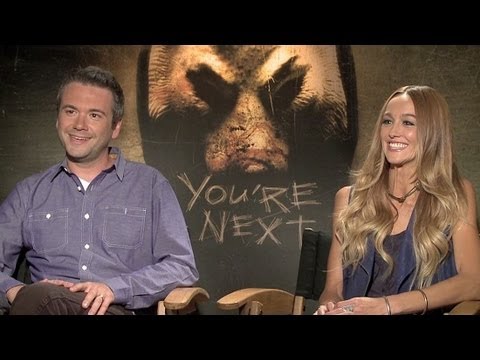 Sharni Vinson and AJ Bowen Exclusive: You're Next Interview