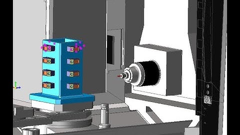 GibbsCAM TMS with Probing and Machine Simulation