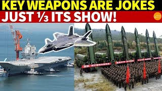 China’s Aircraft Carriers, Stealth Jets \& Missiles Are All a Joke! PLA’s Might Is Just ⅓ Its Facade