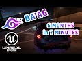 UE4 RACING GAME | 6 Months progress in 7 minutes