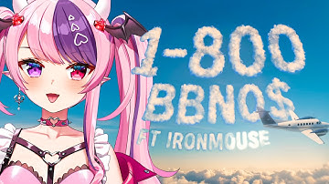 Ironmouse Reacts To bbno$ - 1-800 Official Video!
