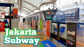 Indonesia's First Subway, Jakarta MRT . Satu Tahun MRT Jakarta, Kereta Bawah Tanah Pertama Indonesia