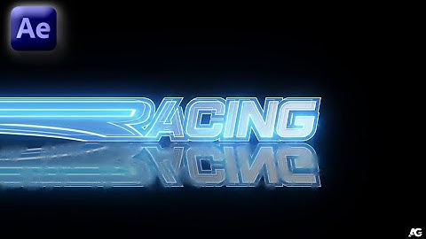 After Effect Tutorial - Neon Text Reveal Animation by using Saber Plugin
