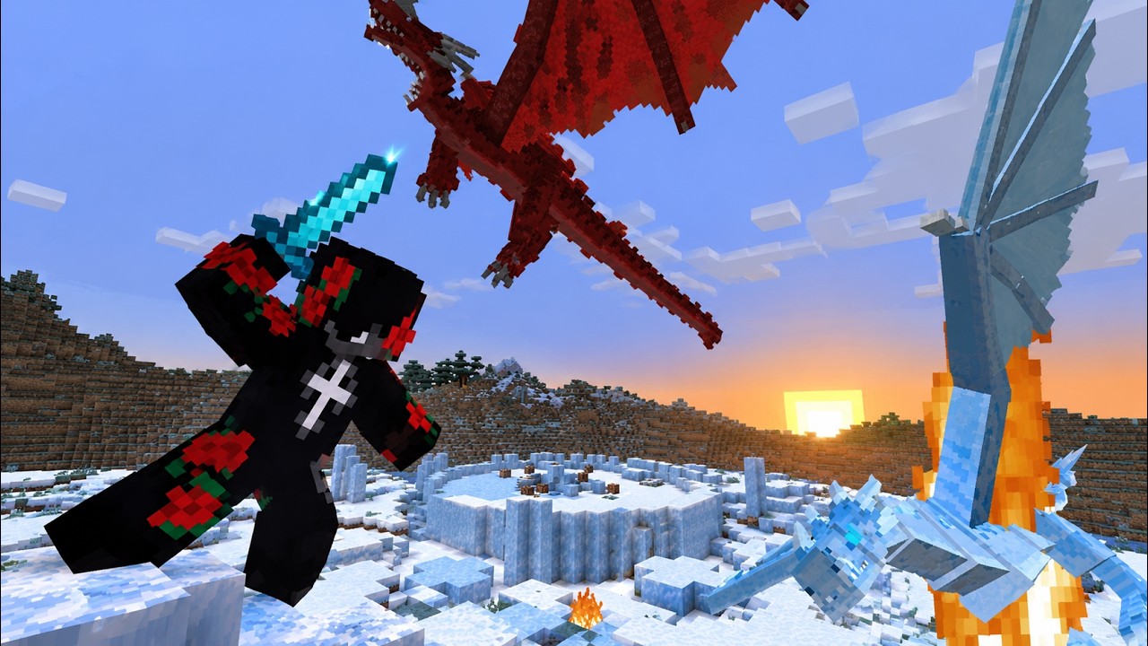 🔴LIVE តោះ Ice and fire Day2 #minecraft - YouTube