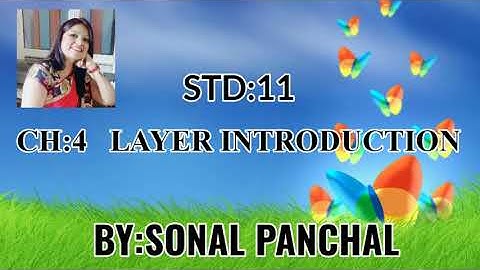 Std:11 Chapter:4 Layers introduction Part_2 Practical-4  Gradient Effects