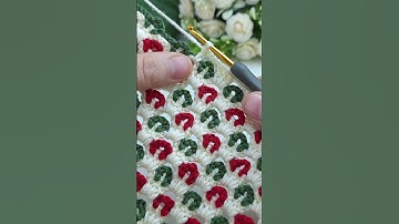 Christmas crochet pattern #crochet #pattern #blanket #easy #howto #handmade #craft #tutorial #trend