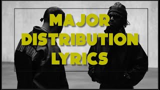 DRAKE \& 21 SAVAGE  MAJOR DISTRIBUTION  LYRICS VIDEO