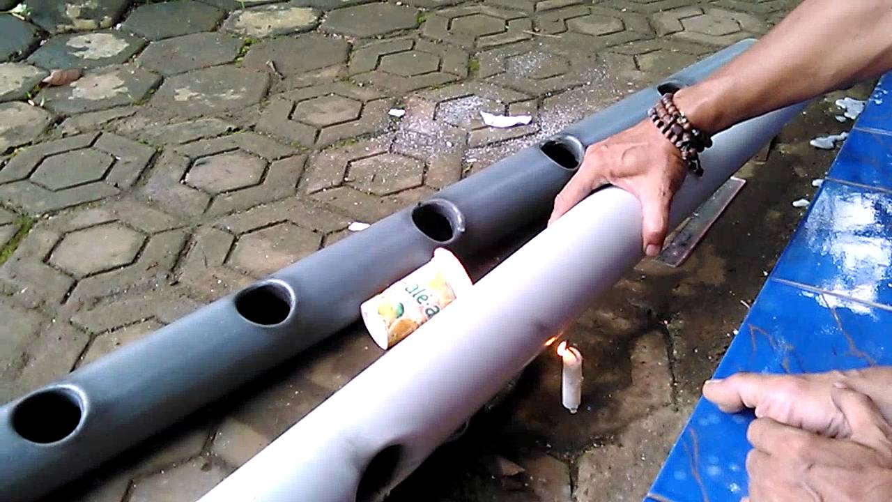 Cara sederhana melubangi pralon dg media lilin potongan Cara sederhana melubangi pralon dg media lilin potongan