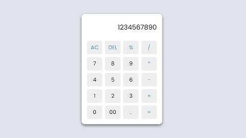 Membuat Kalkulator Sederhana dengan HTML, CSS dan Javascript