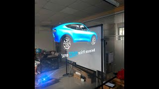 Holographic gauze projection