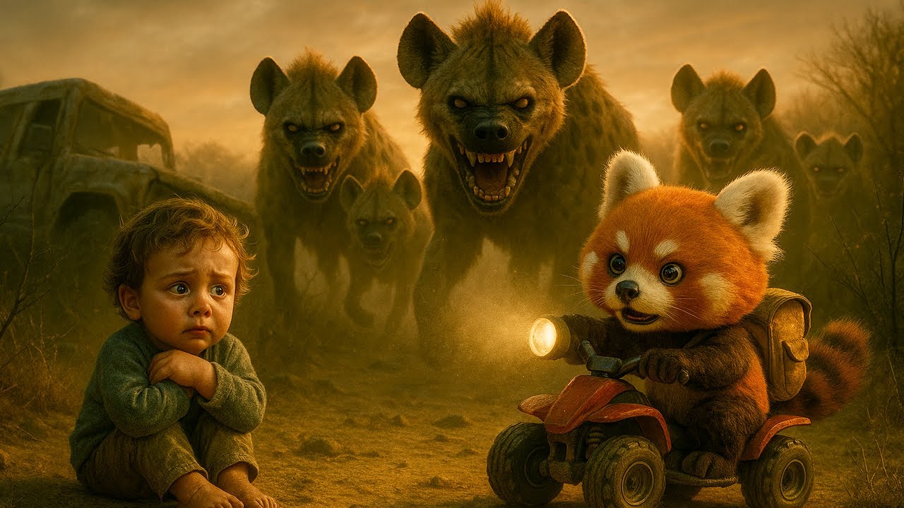 Watch This Baby Red Panda Rescue a Toddler from Terrifying Hyena Attack!