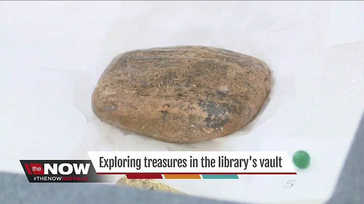 Taking a tour of the library's hidden vault