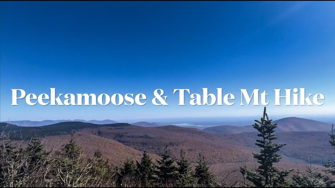 Peekamoose and Table Mountain Hike Catskills, NY YouTube