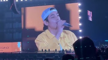 taehyung ending moments 🔥🥺 introduce man BTS army 😂#ptd_on_stage_la #ptd#tae#v#viral