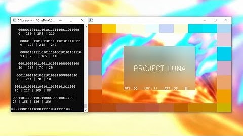Project Luna - Demo 2 (Debug Visualiser)