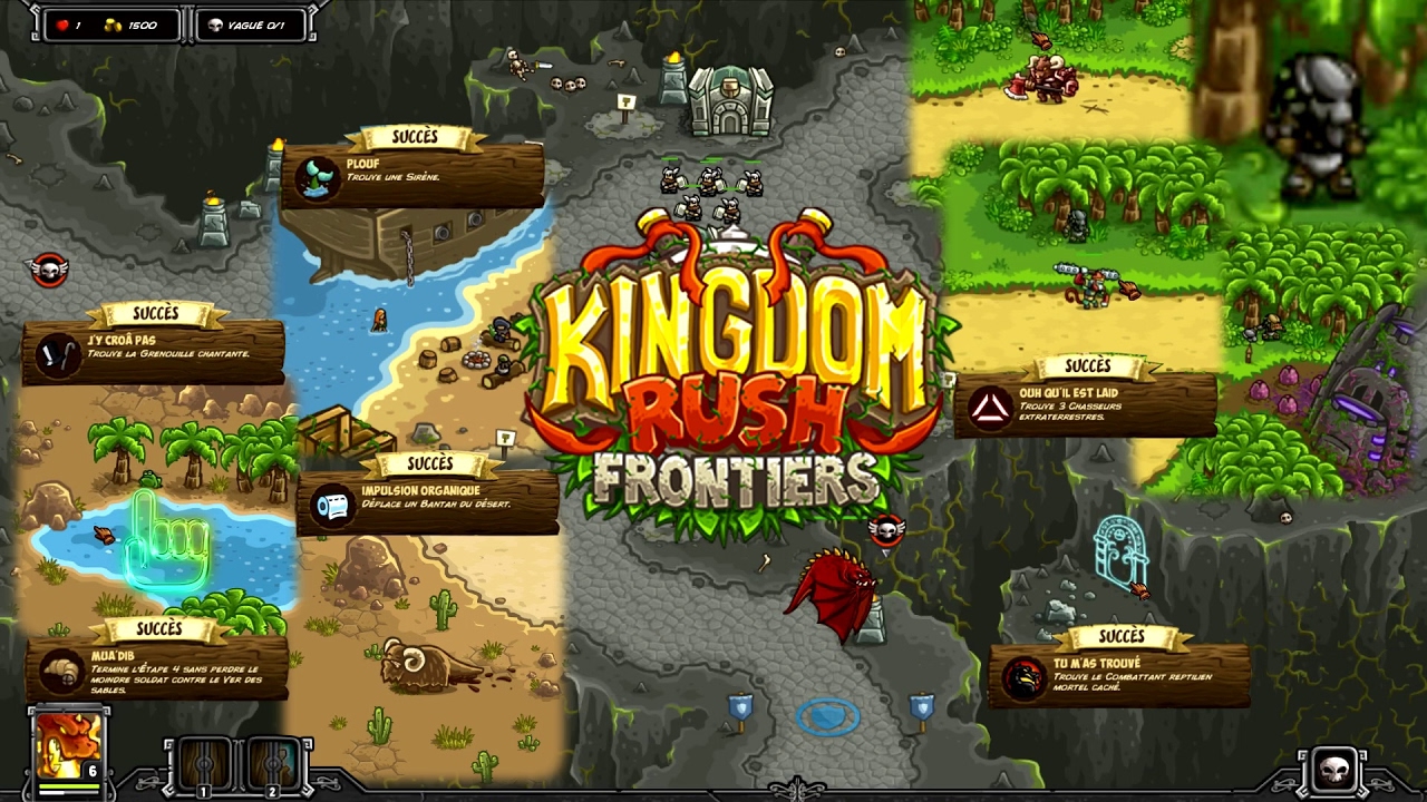 Kingdom Rush Frontiers All Maps Secret Achievment Guide