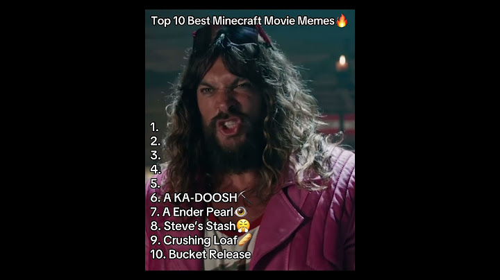 Top 10 Best Minecraft Movie Memes Ranked🔥 #minecraftmovie #minecraft #shorts