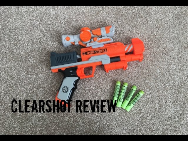 Nerf Zombie Strike Zed Unboxing, Review & Range Test - YouTube