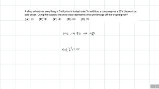 Live Solve #262: 2012 AMC 8 Problem 8