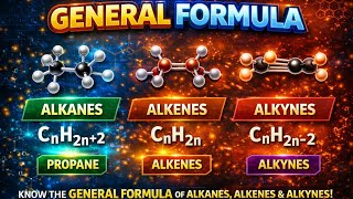 Chemistry tips and tricks Exam special video general formula of hydrocarbons