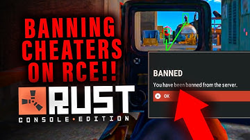 RUST CONSOLE BANNING AND DELETING CHEATS BASE!!