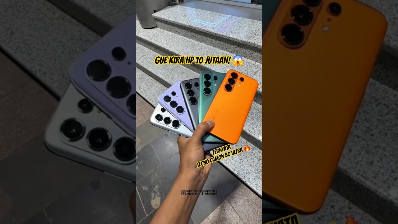 TECNO Camon 50 Ultra: Flagship Rasa Harga Menengah 🔥
