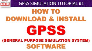 P3: Installing GPSS Simulator | GPSS Simulation Tutorial #1 | General Purpose System Simulation Net Worth