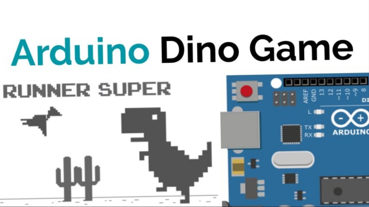 Automated Dino game using arduino 