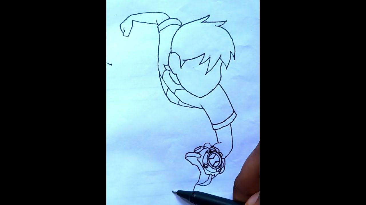 How to draw Ben 10 drawing 🔥🔥// Ben 10 drawing step by step 😱 