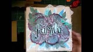 Canvas Album Mixed Media (Workshop Online)