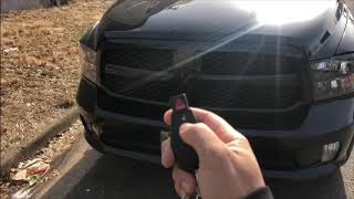 ram 1500 remote start from factory remote