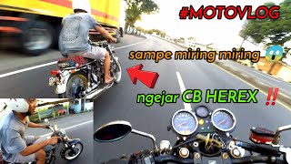 CB HEREX VS MP HEREX sampe nikung nikung 😱😱 #motovlog #motorcycle #moto #motovlogindonesia