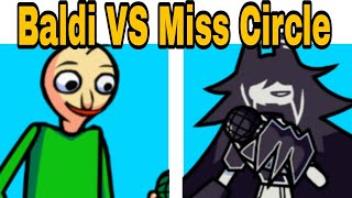 FNF Baldi VS Miss Circle on android! FNF mod on android