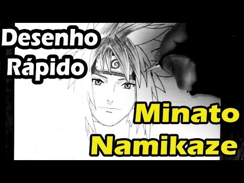 Lenda.Namikaze Minato. Arte por Renan - Desenhos/Iniciantes