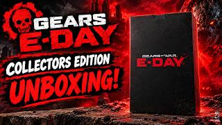 Gears of War E-Day Collectors Edition UNBOXING!