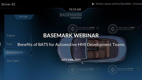 Benefits of BATS for Automotive HMI Development Teams