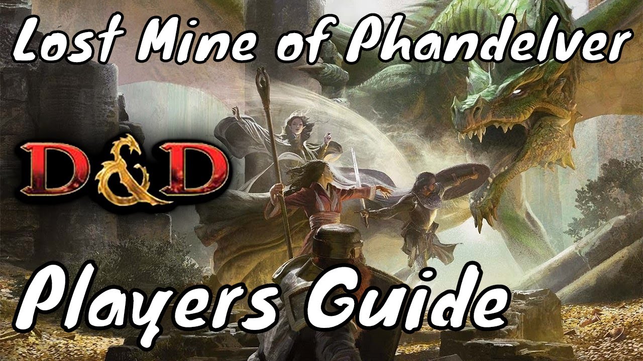 Lost mines of Phandelver STL. Players guide