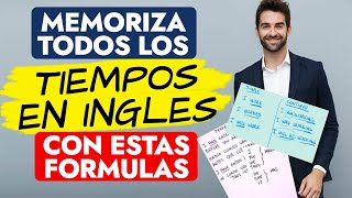 MEMORIZA TODOS LOS TIEMPOS EN INGLES CON ESTAS FORMULAS