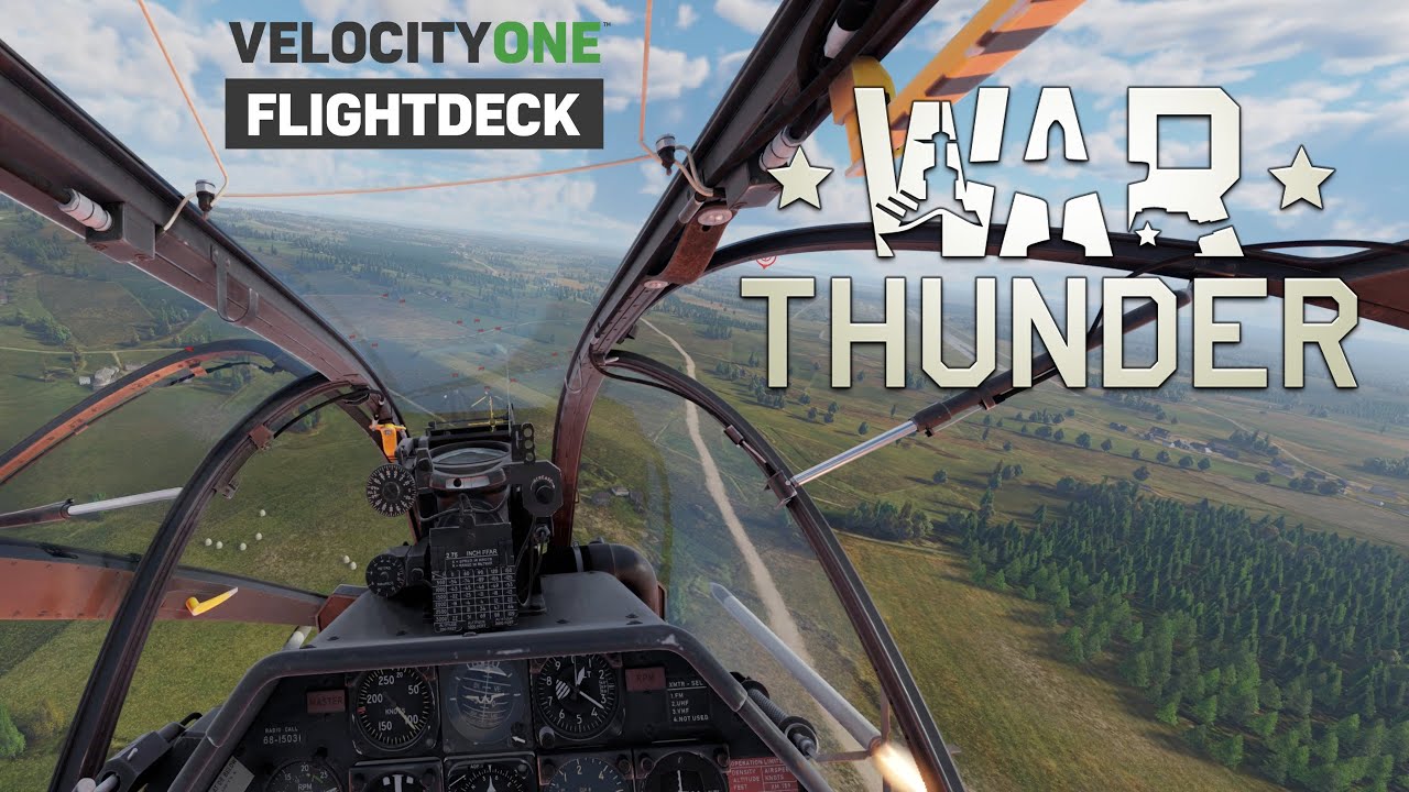 Můj VR Kokpit | War Thunder ve VR | Helikoptéra + Proudové Letadlo | POV z kokpitu