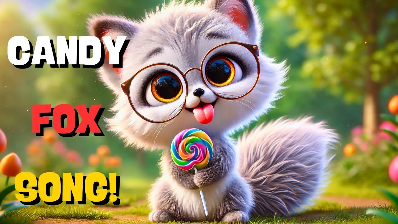 Sweet Candy Fox Song | Fun Animal Nursery Rhymes for Toddlers