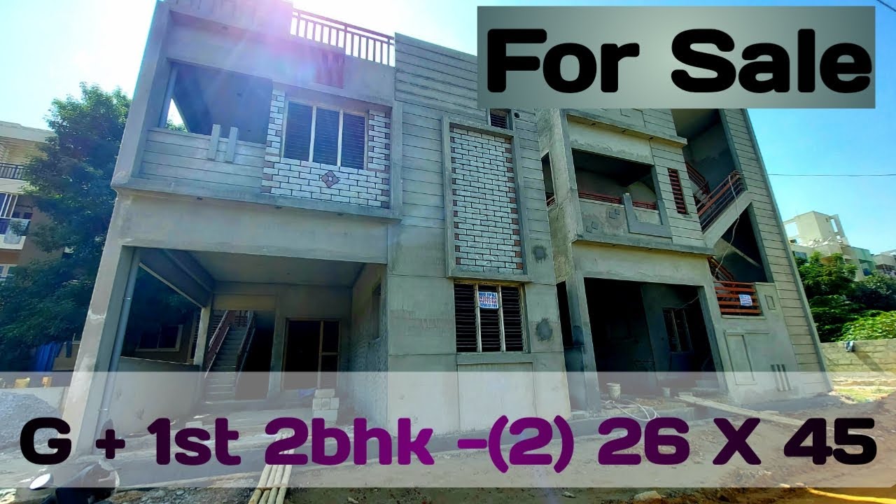 Independent House For Sale in NRI Layout Bangalore, 2BHK (2) 25x46 New
