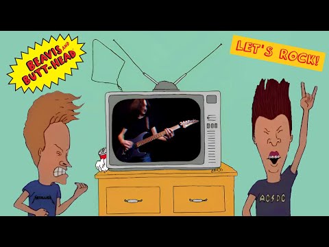 Видео: Beavis & Butt-Head theme (cover) | Бивис и Баттхед