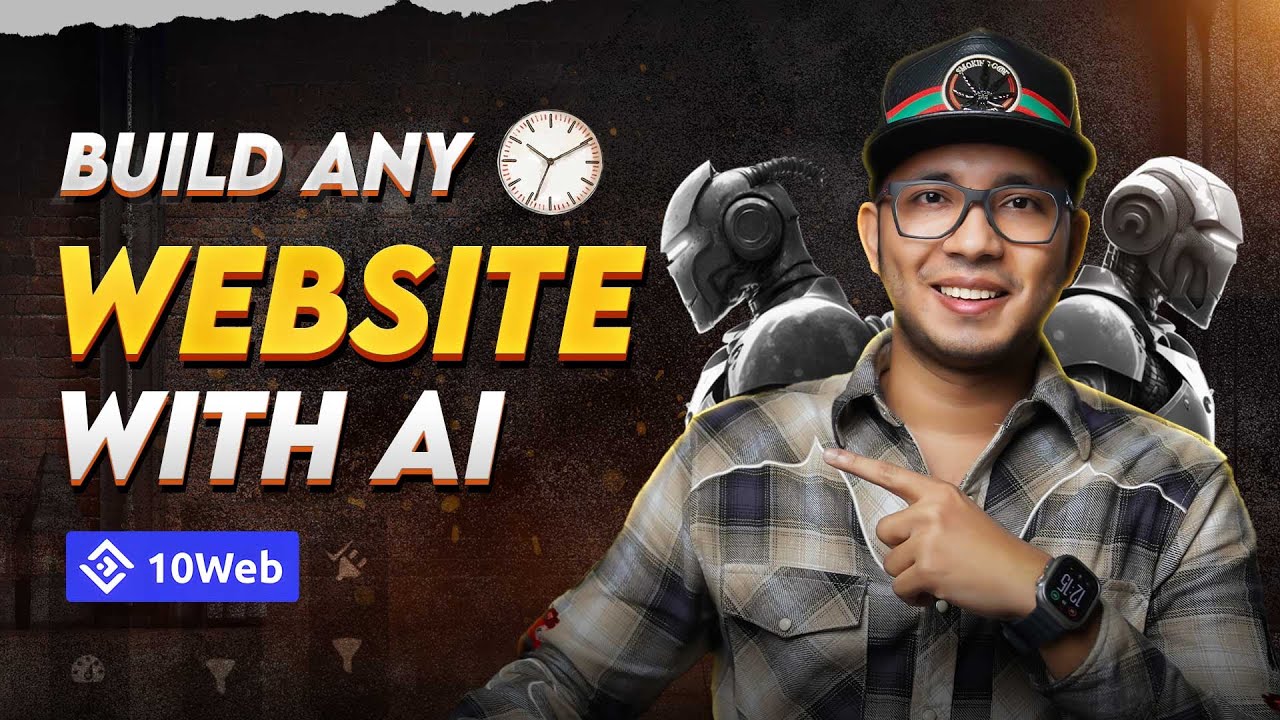Build Any Website in 5 Minutes Using 10web AI (100% AI-Powered)